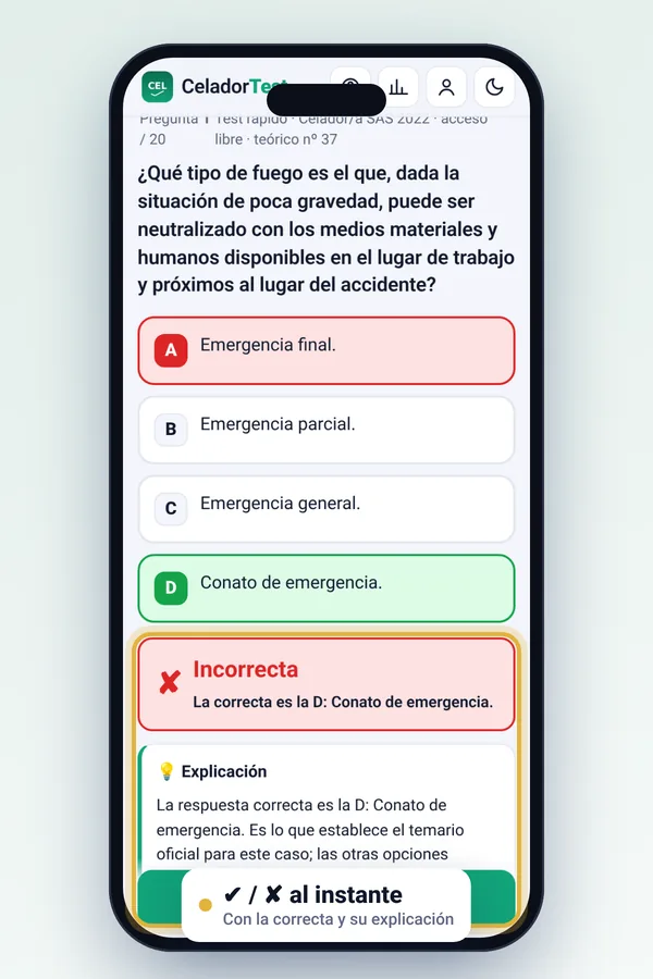 Pregunta corregida con explicación